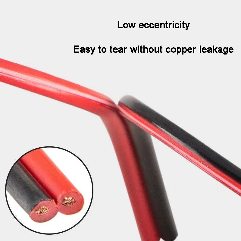 18AWG 2pin +- Power Wire Cable Copper Core For Single Color LED Strip Lighting 1meter by sale